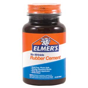 (image for) Rubber Cement 4 Oz Elmers