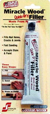 (image for) Wood Filler 1.75 Oz Tube