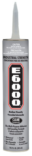 (image for) Adhesive 10.2 Oz E-6000 Clear