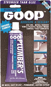 (image for) Adhesive 3.7 Oz Plumber's Goop