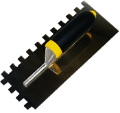 (image for) Trowel Notch 1/2x1/2x1/2" Prem