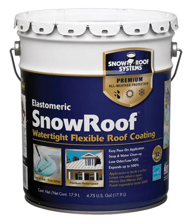 (image for) Roof Coat Snow Roof White 5gl