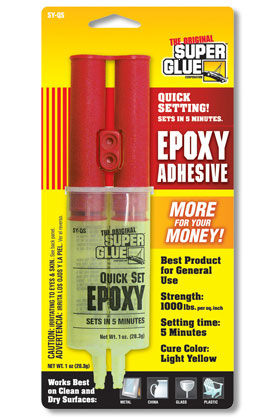 (image for) Epoxy 5 Minute 1 Oz Syringe