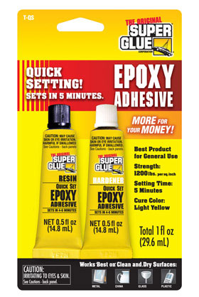 (image for) Epoxy 5-Min 2 Tubes 2oz Total