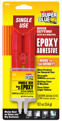 (image for) Epoxy Single Use 0.2oz Syringe