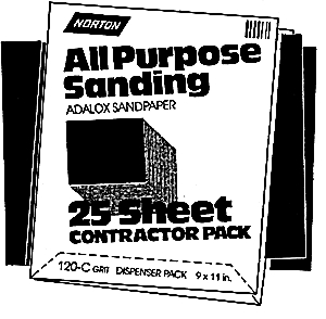 (image for) Sandpaper Al.Ox 9x11"220gr 25p