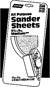 (image for) Sander Sheet 3-2/3"x9"150gr