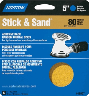 (image for) Sanding Disc 5" Nohole Fn 5/Pk