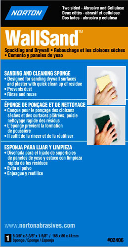 (image for) Sanding Sponge Wall/Spackling