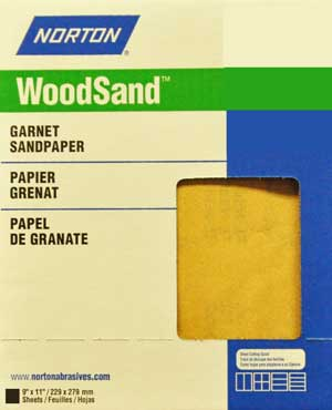 (image for) Sandpaper Wood 9x11" 80a 25/Pk