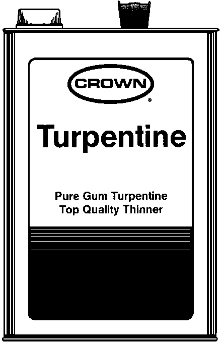 (image for) Turpentine Qt Metal Can