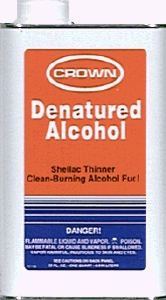 (image for) Denatured Alcohol Qt Metal Can