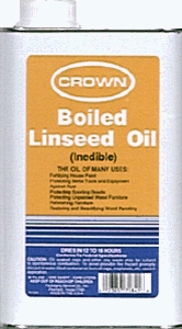 (image for) Linseed Oil Qt Boiled Mtl Can