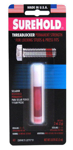 (image for) Thread Locker 2ml Red