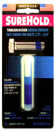 (image for) Thread Locker 2ml Blue