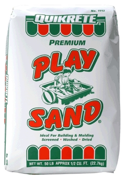 (image for) Concrete Mixes: Sand Mix, Play Sand