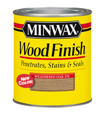 (image for) Stain Minwax Weathered Oak Qt