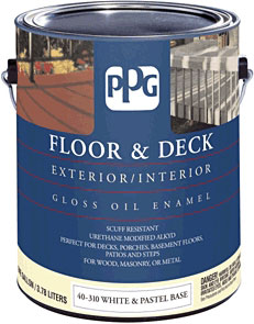 (image for) Paint Floor Dixie Gray Gl