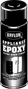 (image for) Spray Epoxy Appliance Black