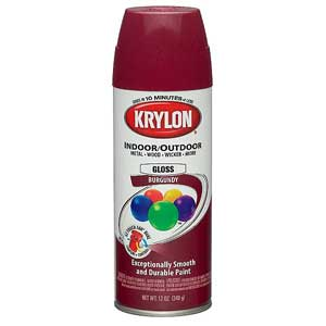 (image for) Spray Paint Burgundy