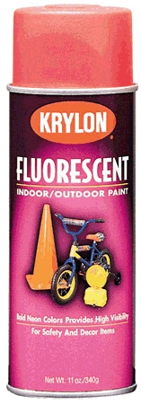 (image for) Paint, Spray: Fluorescent, Safety