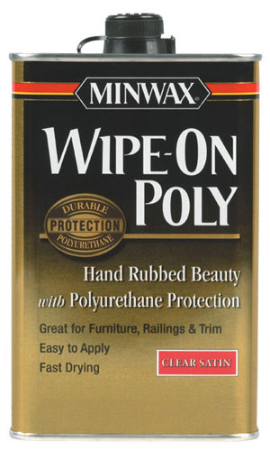 (image for) Polyurethane Wipe-On Satin Qt