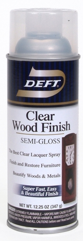 (image for) Wood Finish Spray S/Gls Clear