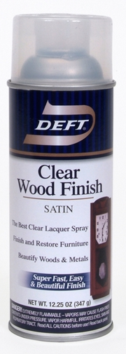 (image for) Wood Finish Satin Clear Spray