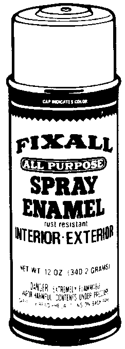 (image for) Spray Primer Red Fixrust 12 Oz