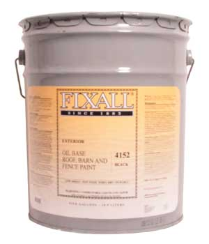 (image for) Paint Roof/Barn Oil Black 5gl