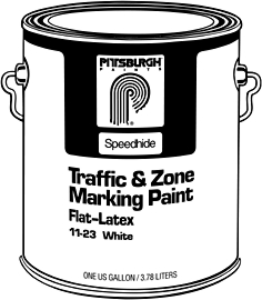 (image for) Traffic Paint 5gl Ltx Yellw