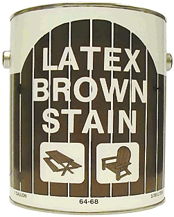 (image for) Stain Ext Latex Brown Gl