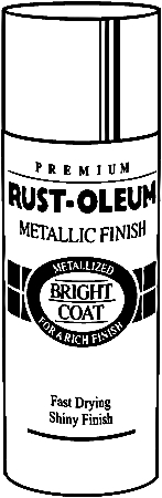 (image for) Spray Paint Black Metallic