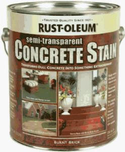 (image for) Concrete Stain Burnt Brick