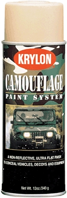 (image for) Spray Paint Camo Black