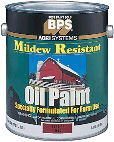 (image for) Paint Barn/Fence Oil Red Gl