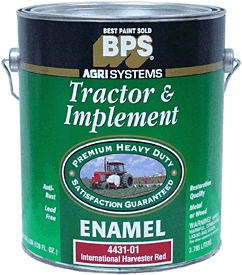(image for) Paint Tractor I.H.Red Gl