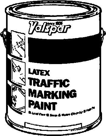 (image for) Traffic Paint 5gl Latex Yellow