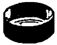 (image for) Flue Reducer 6x5" 28 Ga Galv