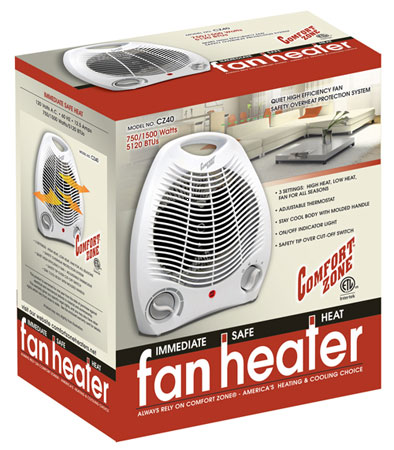 (image for) Heater Fan Forced 750/1500w
