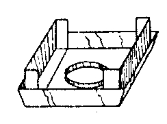 (image for) Base Support 6"ceiling Cover