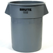 (image for) Trash Can 55-Gal Brute Gray
