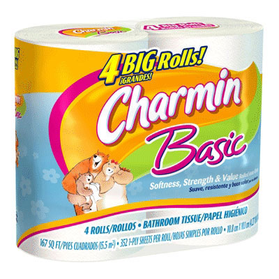 (image for) Bath Tissue Basic Double 4pk