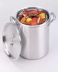 (image for) Stock Pot 120-Qt W/Basket/Lid