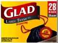 (image for) Trash Bag 30gl Glad D/S 28bx