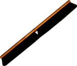 (image for) Push Broom Head 36"hard Poly