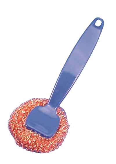 (image for) Brush Scrubber Copper W/Scrapr