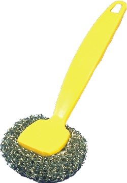 (image for) Brush Scrubber Steel W/Scrapr