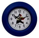 (image for) Wall Clock Usa Star & Eagle