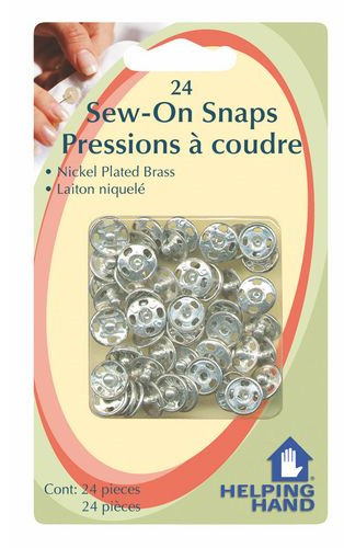 (image for) Snaps Sew-On 24 Piece